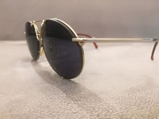 Porsche Design Carrera Vintage Sunglasses 5661 Color Gold \ Black Lenses 54