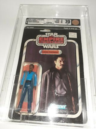 1980 Kenner Star Wars Esb 32 Back - B Lando Calrissian Afa 70/80/80