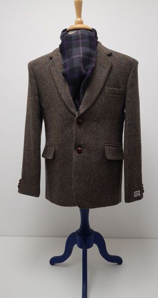 Harris Tweed Taransay Classic Jacket Official Stockist Virgin Wool £249 4 £99