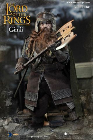 Asmus Toys 1/6 Gimli Figure Lord Of The Rings