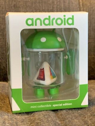 Android Mini Collectible Figure - Rare Google Edition Ge - " Play Fixit Champ "