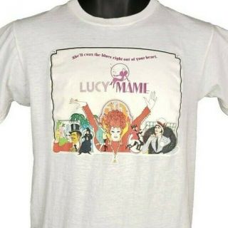 Mame T Shirt Vintage 70s 1974 Lucille Ball Comedy Promo Made In Usa Size Medium