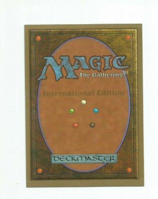 1993 Magic The Gathering MTG International Collectors Edition Fork 2
