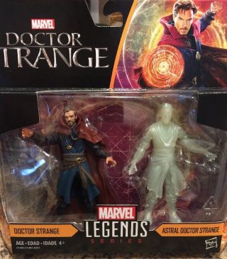 Doctor Strange & Astral Form Projection Marvel Legends 2 - Pack Series Sh