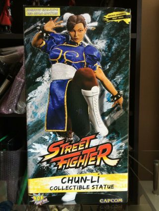 Pop Culture Shock Chun Li Sideshow Exclusive Red Qipao Street Fighter No Xm