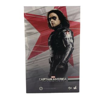Hot Toys Mms241 Captain America The Winter Soldier Bucky Barnes 1:6 Scale Figure