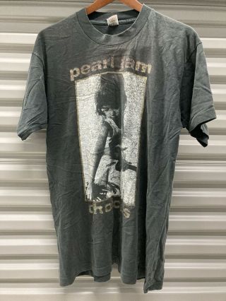 Vintage Pearl Jam " Choices " T - Shirt Large