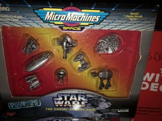 1995 Star Wars Micro Machines Space Collectors Edition Empire Strikes Back Nib