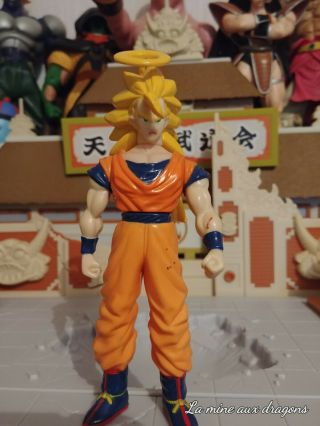 Figurine Goku Ssj3 Dragon Ball Ab Toys Bs Sta Figure Bandai Jakks Rare Gokou Ss3