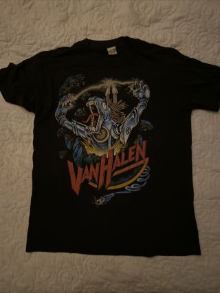 Vintage Van Halen Kicks Ass 1984 Rock Monster Authentic - Eddie Van Halen