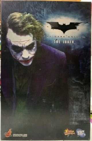 Hot Toys The Dark Knight The Joker Mms68 Movie Masterpiece