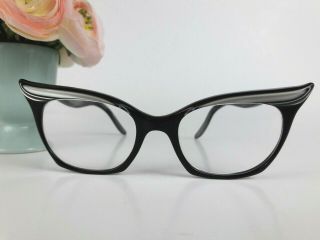 Rare Vintage 60s Michael Birch Cat Eye Eyeglasses Frames Made In England
