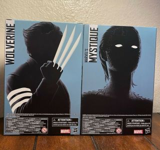 Marvel legends wolverine and Mystique X - MEN Set Of 2 in package 2