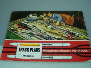 1976 Hornby Railways Track Plans - Miles Of Fun With Every Inch Of Track