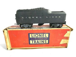 1950s Lionel Electric Trains Vintage O Scale 2046w Whistling Tender Freight Car
