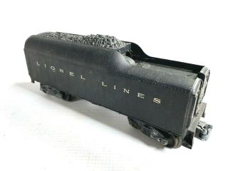1950s LIONEL ELECTRIC TRAINS Vintage O Scale 2046W WHISTLING TENDER Freight Car 2