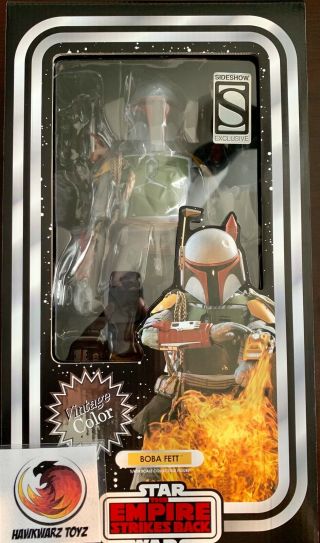 Hot Toys Star Wars Empire Strikes Back Boba Fett Vintage Color Mms571 1/6 Disney