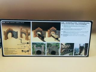 Faller HO Scale B - 557 Set of 2 Medieval Tunnel Portals 