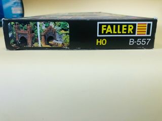 Faller HO Scale B - 557 Set of 2 Medieval Tunnel Portals 
