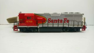 Bachmann Ho Train Santa Fe Gp50 High Hood Powered Diesel Locomotive