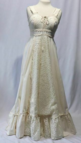 Vintage Gunne Sax Dress Gown Sz 11