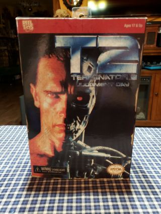 Reel Toys Terminator 2 Judgement Day Action Figure Neca T2 Video Game Version