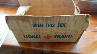 Vtg Lionel Outfit 1955 Train Set Number 506 Box.  Empty Set Box Only