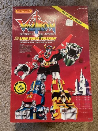 1985 Matchbox Voltron Giftset Go Lion Lion Force