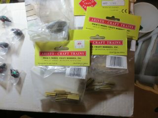 Aristo - Craft 11900 G Brass 4 Packages Of 12 And A Couple Of Bags Of Loose Part