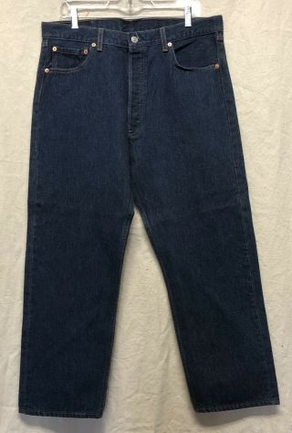 Vintage Early 80’s Usa Made Levi 501xx,  Dark One Wash,  Tag Size 38x30