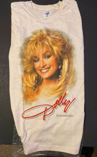 Dolly Parton Dollywood Country Music Band Large T - Shirt Usa Vtg 1998 Nos