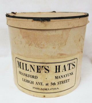 Antique STETSON Hat Box 3
