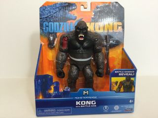 Godzilla Vs Kong King Kong Rare Exclusive Toy Playmates Monsterverse Axe
