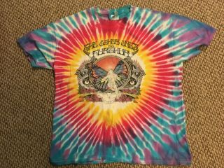 Grateful Dead,  Furthur Fest,  The Other Ones Vintage 1998 Tour Tie Dye T - Shirt Xl