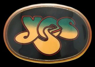 Oi26178 Vintage 1976 Pacifica Yes Rock Music Buckle