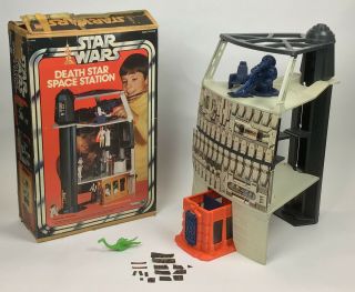 Vintage 1978 Kenner Star Wars Death Star Space Station Playset W/box Darth Luke