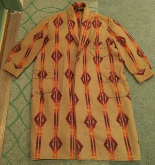 Vintage Beacon Blanket Robe - Thick,  Bright,  Big,
