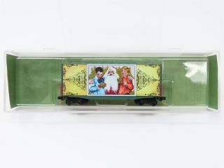 N Scale Micro - Trains Mtl 10100816 Vintage Christmas Postcard Series 6 Box Car