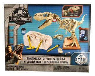 Jurassic World Playleontology Kit Stem T - Rex Bones Mattel,  Toy Activity