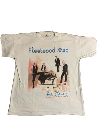 Vtg 1997 Fleetwood Mac Stevie Nicks Reunion Tour Shirt The Dance White Rare Rock