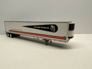 Athearn Ho 1/87 53’ Utility Refrigerator Trailer Dick Simon Trucking