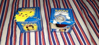 1999 Burger King Pokemon Limited Edition 23k Gold - Plated Cards Set Of Two