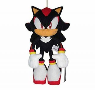 Sonic The Hedgehog Shadow Plush - Great Eastern - 12  Authentic