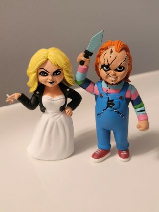 Neca Toony Terrors: Chucky & Tiffany (bride Of Chucky) 4 " Horror Figure