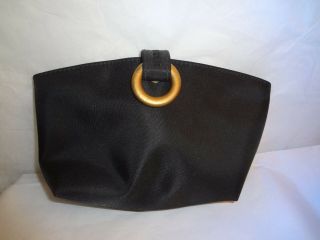Vintage Jil Sander Black Clutch Bag