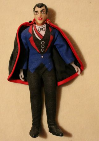 Vintage 1990s? Mego Universal Monsters Dracula Glow In The Dark Action Figure
