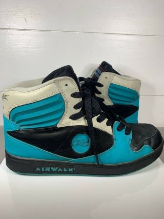 Vintage Airwalk “bruiser” Prototype Skateboard Shoes - Men’s Size 10 1980s Rare