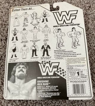 WWF Hasbro Ravishing Rick Rude,  RARE,  MOC,  Wrestling,  Action Figures,  Toys,  vintage 4