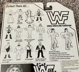 WWF Hasbro Ravishing Rick Rude,  RARE,  MOC,  Wrestling,  Action Figures,  Toys,  vintage 5