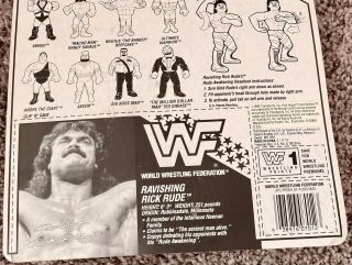 WWF Hasbro Ravishing Rick Rude,  RARE,  MOC,  Wrestling,  Action Figures,  Toys,  vintage 6